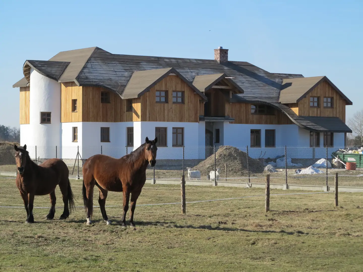 Stylowy dom rezydencjonalny w naturalnym wykończeniu – budowa domów jednorodzinnych