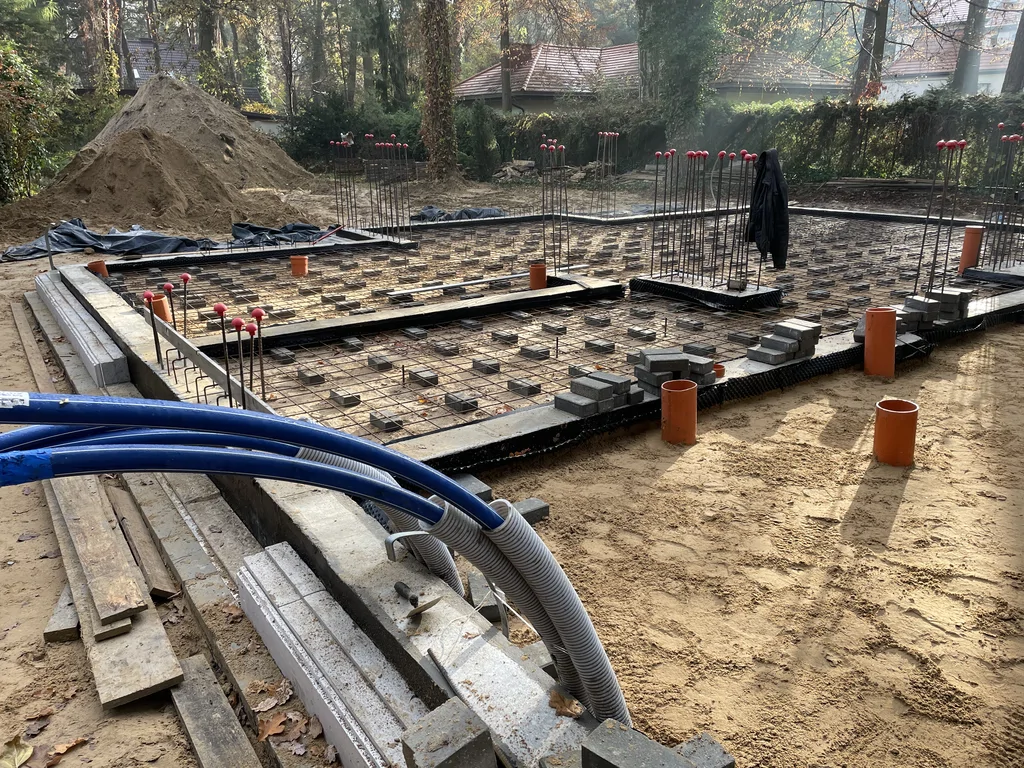 wykop pod budowę domu 