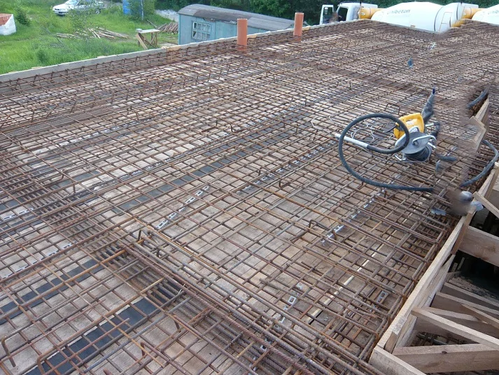 Zbrojenie stropu w domu jednorodzinnym 