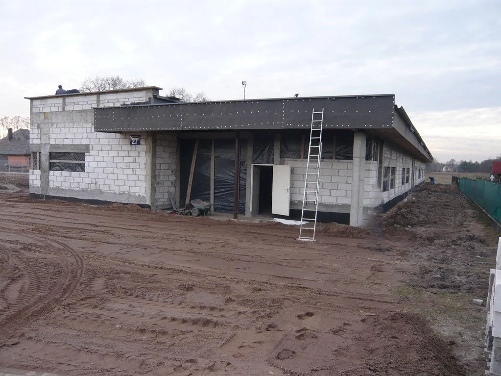 Budowa przedszkola, stan surowy