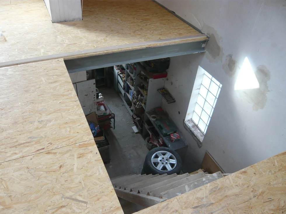 Strop stalowy, Płyty OSB