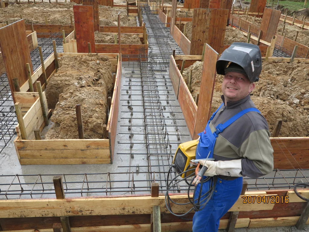 Ławy fundamentowe, zbrojenie ław fundamentowych 