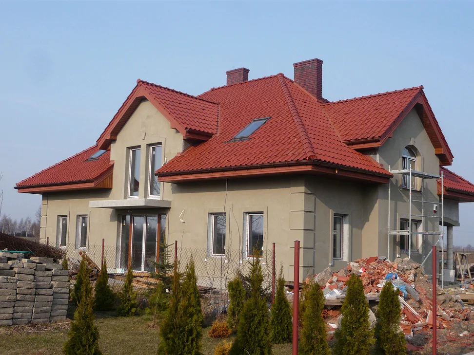 Budowa domu jednorodzinnego, stan deweloperski